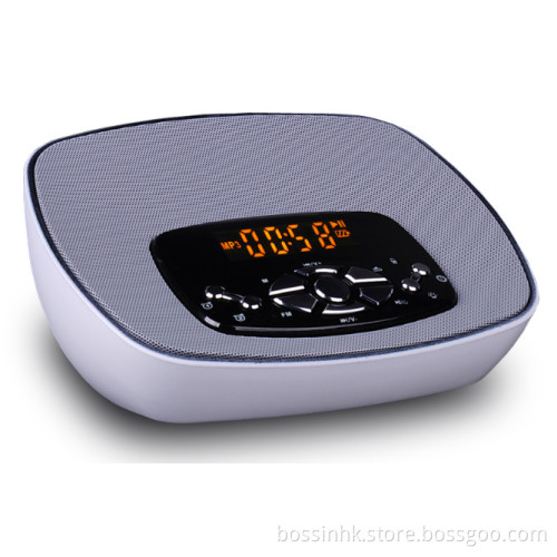 Mini Wireless Bluetooth Speaker with Clock Alarm FM EQ Line in Calling (Bs-212)